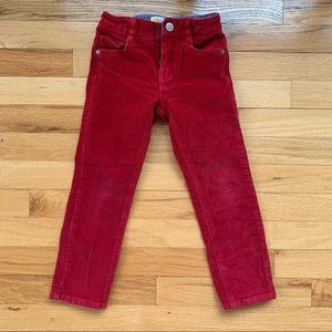Mini Boden Slim Corduroy Pants